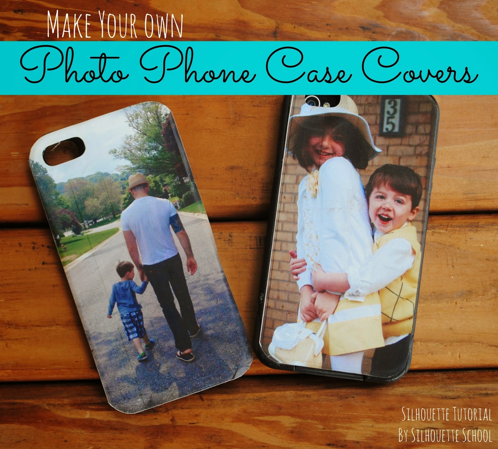 DIY, do it yourself, photo phone case cover, Silhouette tutorial, print and cut, free Silhouette Studio file