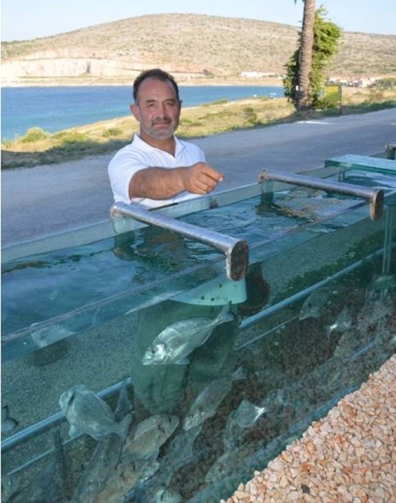 Mehmet Ali Gökçeoglu is a Turkish business man with plenty of cash and some very interesting tastes. He  made the decision his fence looked to unwelcoming, boring, ugly, and ripped it out and had it replaced with a 165 foot long aquarium fence that encircles his entire yard. The aquarium is stocked with massive amounts of fish, a cleaning and filtration system, and provides a security wall that is beautiful, but probably not secure. The offset the reduction in security Mehmet installed cameras, added security features, and has the fence monitored around the clock. This is not Mehmet’s only venture into incredible aquariums. The wall is impressive, but the concept continues on into his home, which you can learn more about by visiting his Facebook page.