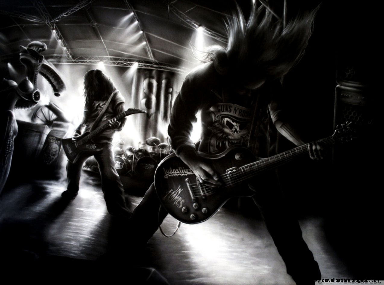 Metal Rock Band HD desktop wallpaper  Widescreen  High