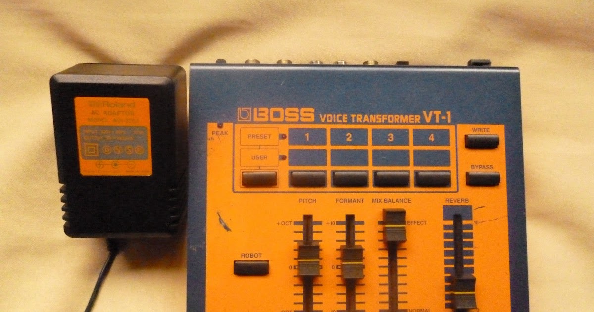 Boss VT-1 Vintage Voice Transformer Vocoder SN - MATRIXSYNTH