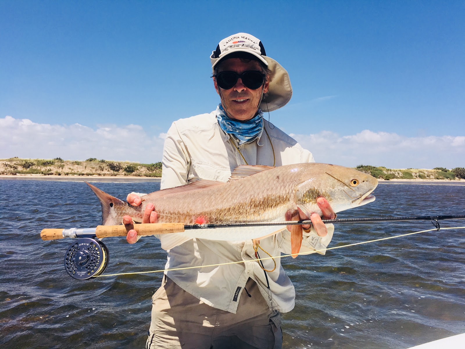 Laguna Madre fly fishing, flyfishing, redfish, Kingfisher Flyfishing