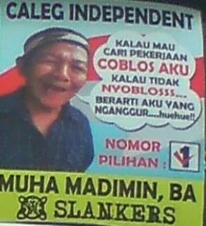 Gambar Kampanye Yang Bikin Kamu Senyum Sendiri, Gokil Abis