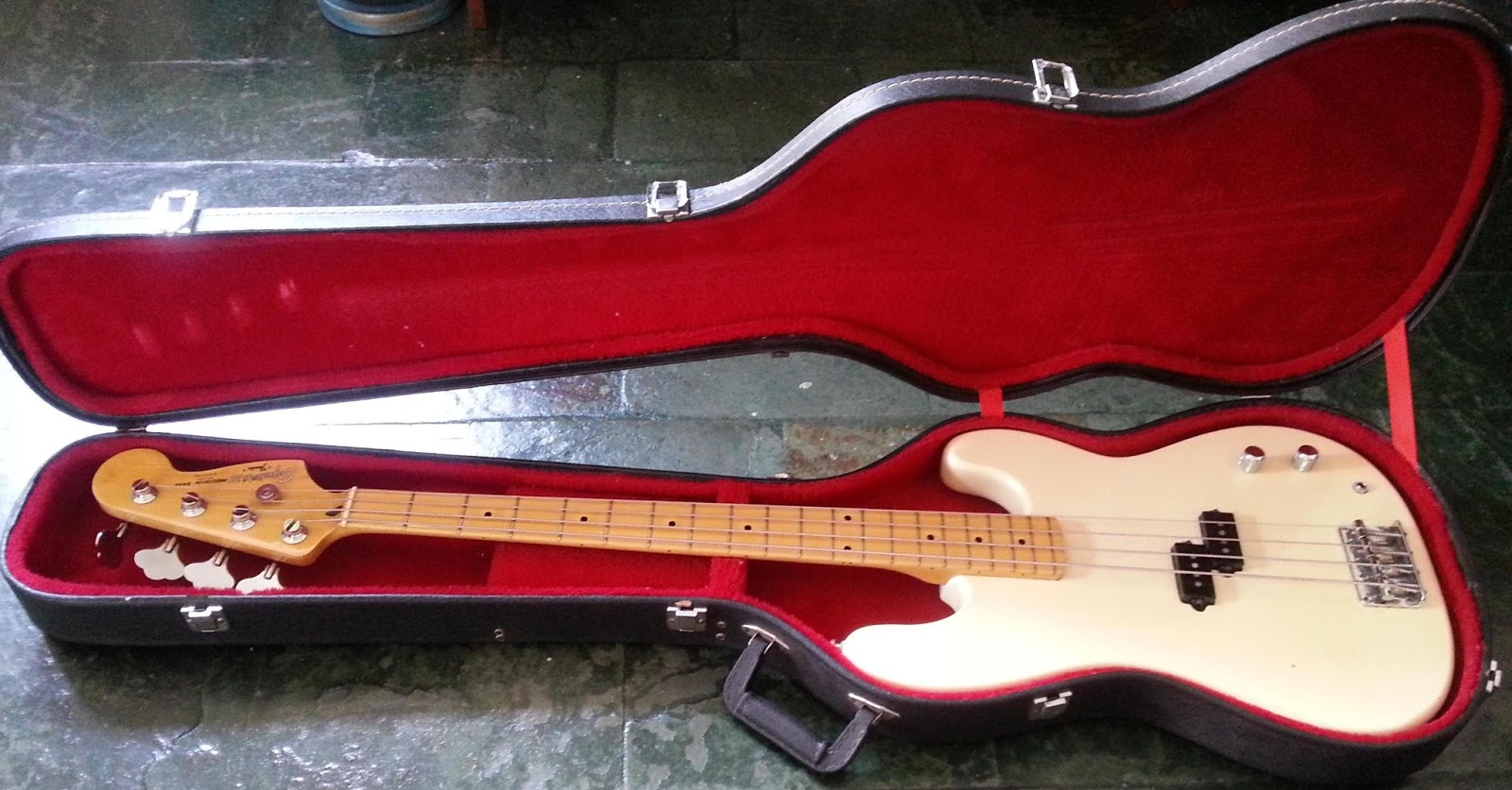 San Squier II Precision Bass By Fender 1989 MIK