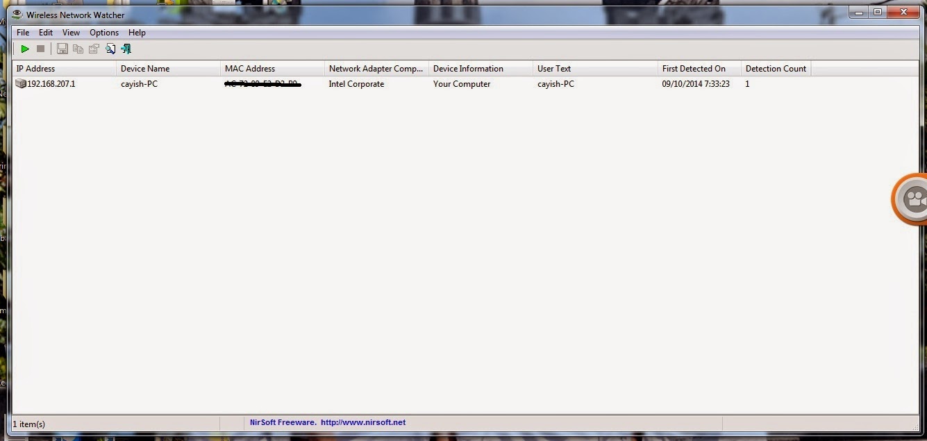 Cara mengetahui IP yang terhubung dengan wifi azizalkayis