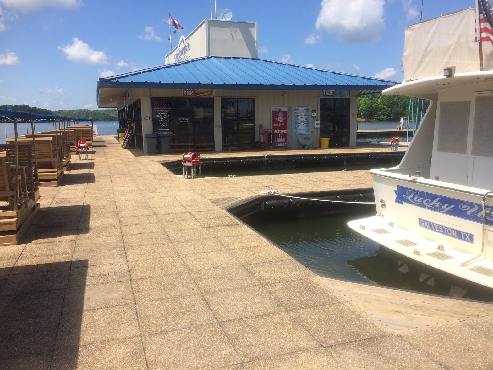 Lucky Us Adventures Day 26 to Grand Harbor Marina, Counce, TN