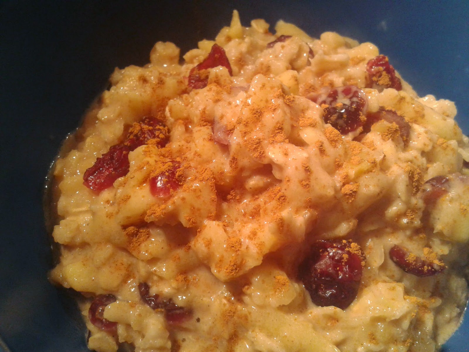 Isa probiert...: Haferbrei mit Apfel und Cranberries Isa probiert...: Haferbrei mit Apfel und Cranberries