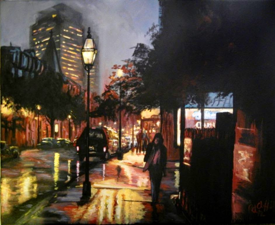 City Lights Painting  Amazing Wallpapers