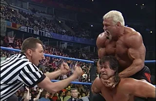 WCW Spring Stampede 2000 - Scott Steiner faced Mike Awesome