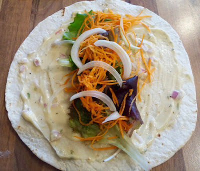 wraps de poulet croustillant alt="wraps de poulet croustillant"