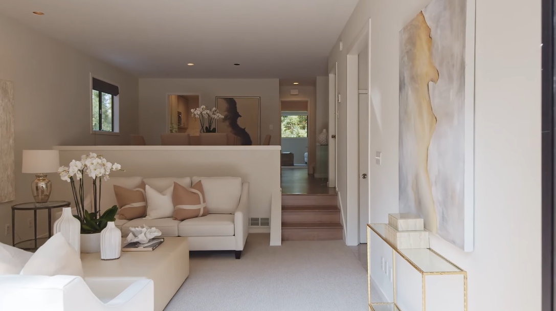 24 Interior Design Photos vs. 2158 Sand Hill Rd, Menlo Park, CA Luxury Townhome Tour