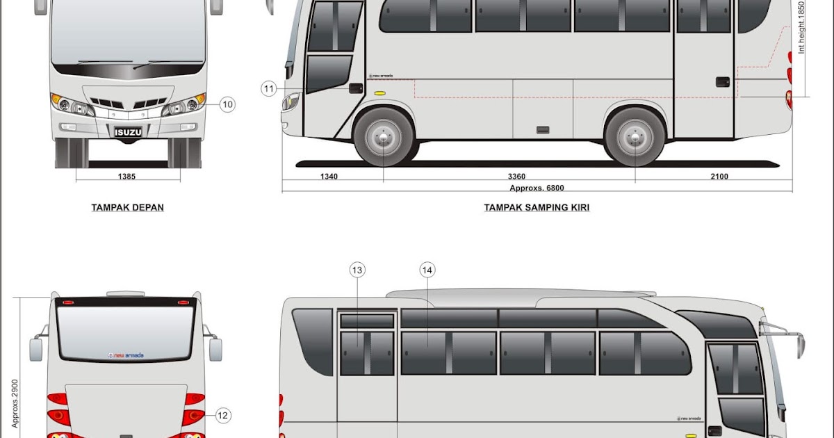 Spesifikasi Bus Pariwisata: Menjelajahi Ragam Kendaraan untuk Petualangan yang Nyaman dan Aman