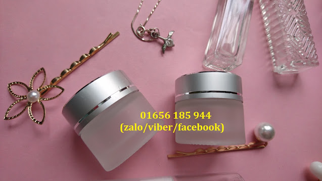 Hũ thủy tinh nắp bạc