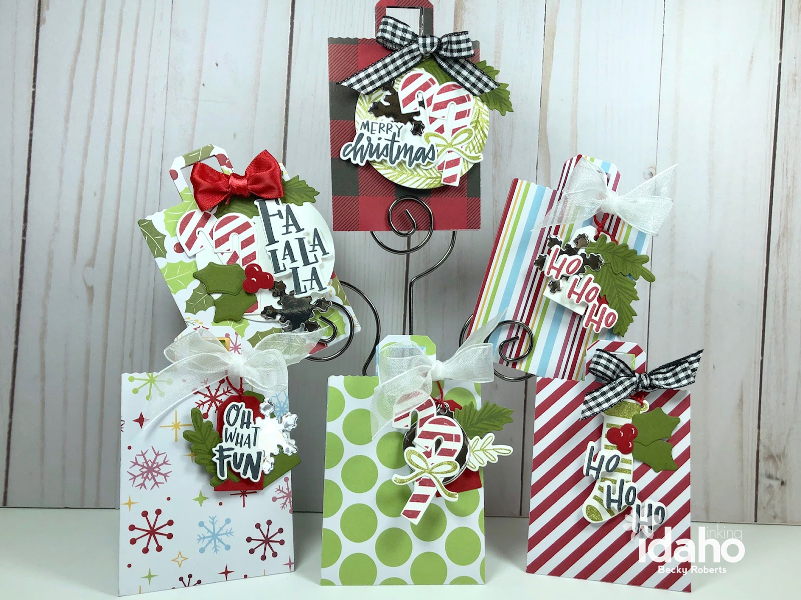 Inking Idaho: The Stamp Market Gift Bag & Tags Dies