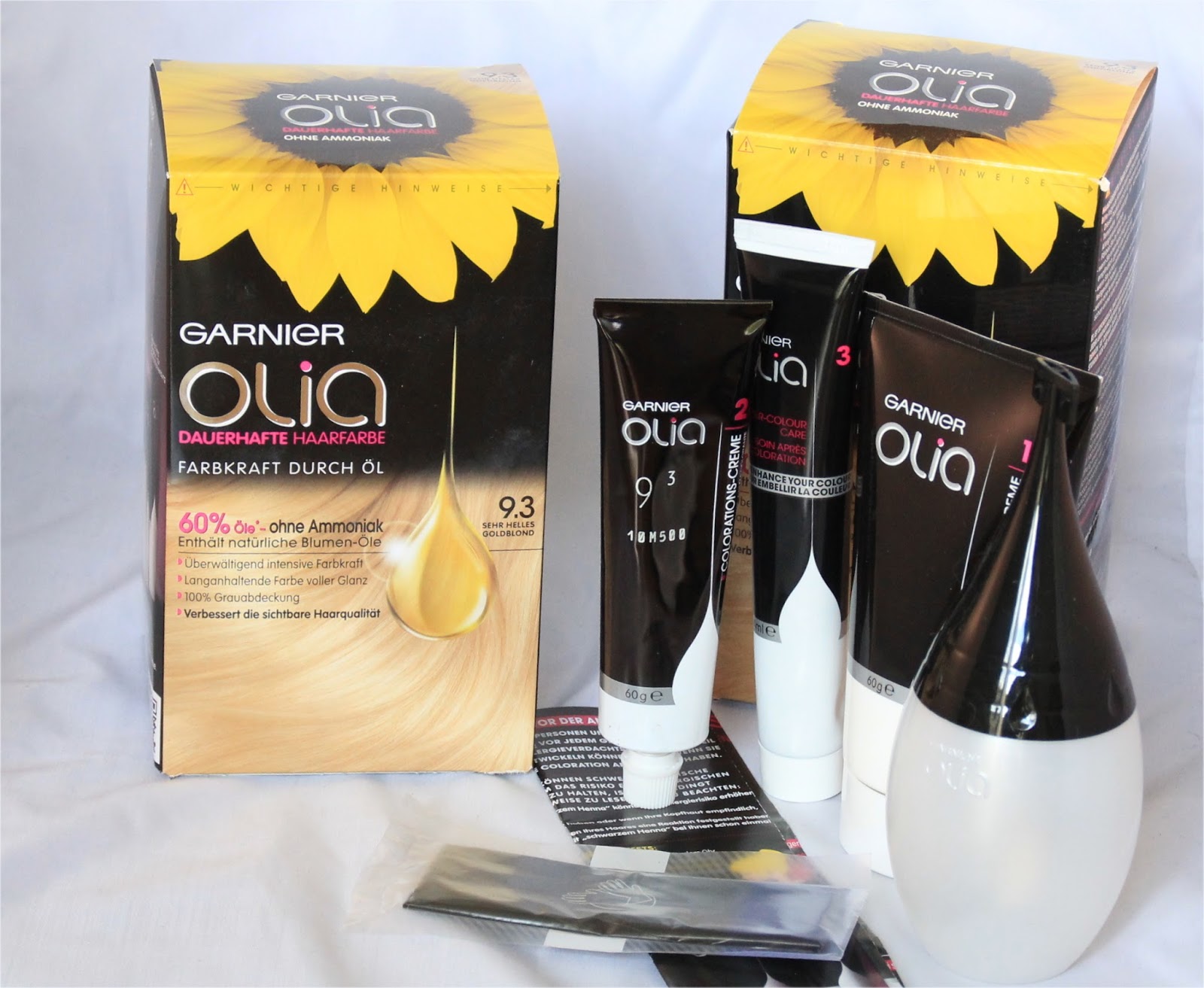 Jucheer Testet Garnier Olia Haarfarbe Gewinnspiel