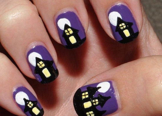 Easy To Do Halloween Nail Art Ideas