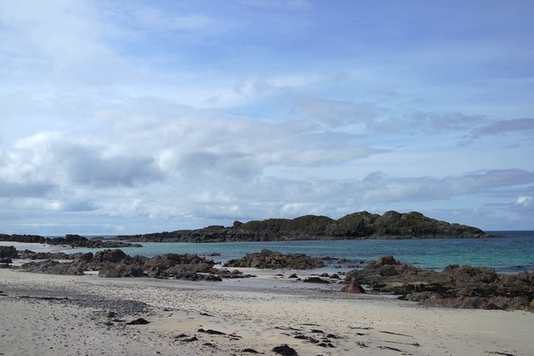 écosse highlands île mull iona plage
