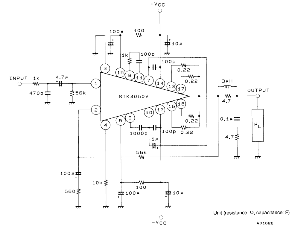 200W Power Amplifier Circuit Diagram ~ AmplifierCircuits.com