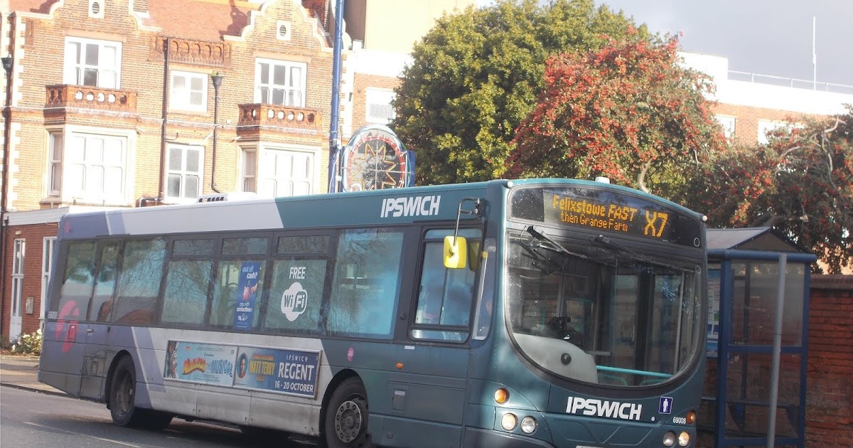 Central Suffolk Bus Blog X7 bus service and 60A service.