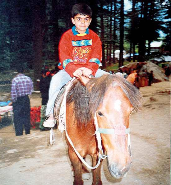 Indian Cricketer Virat Kohli Childhood Photos