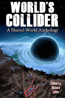 lukas thelin, worlds collider, cover, sci fi art