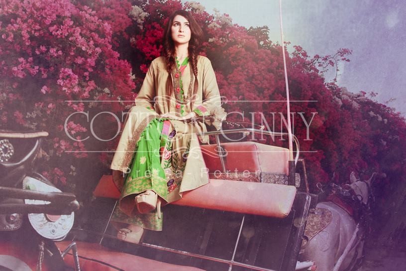 Cotton Ginny Pret a Porter Eid Collection 20132014 Festive Wear