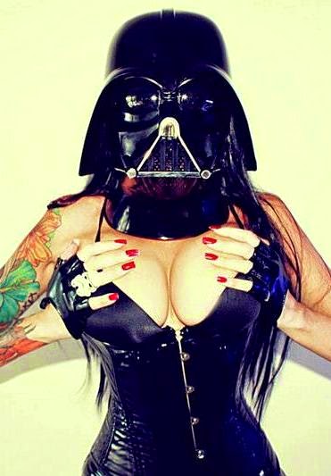Darth Vader mujer humor soy tu padre
