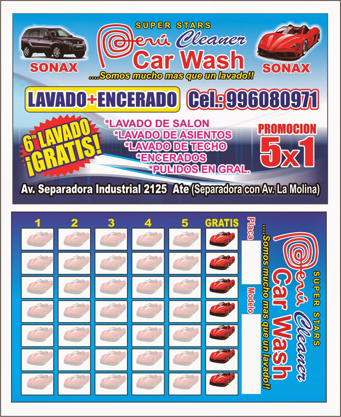 Antonioh Fuentes Peru Cleaner CAR WASH