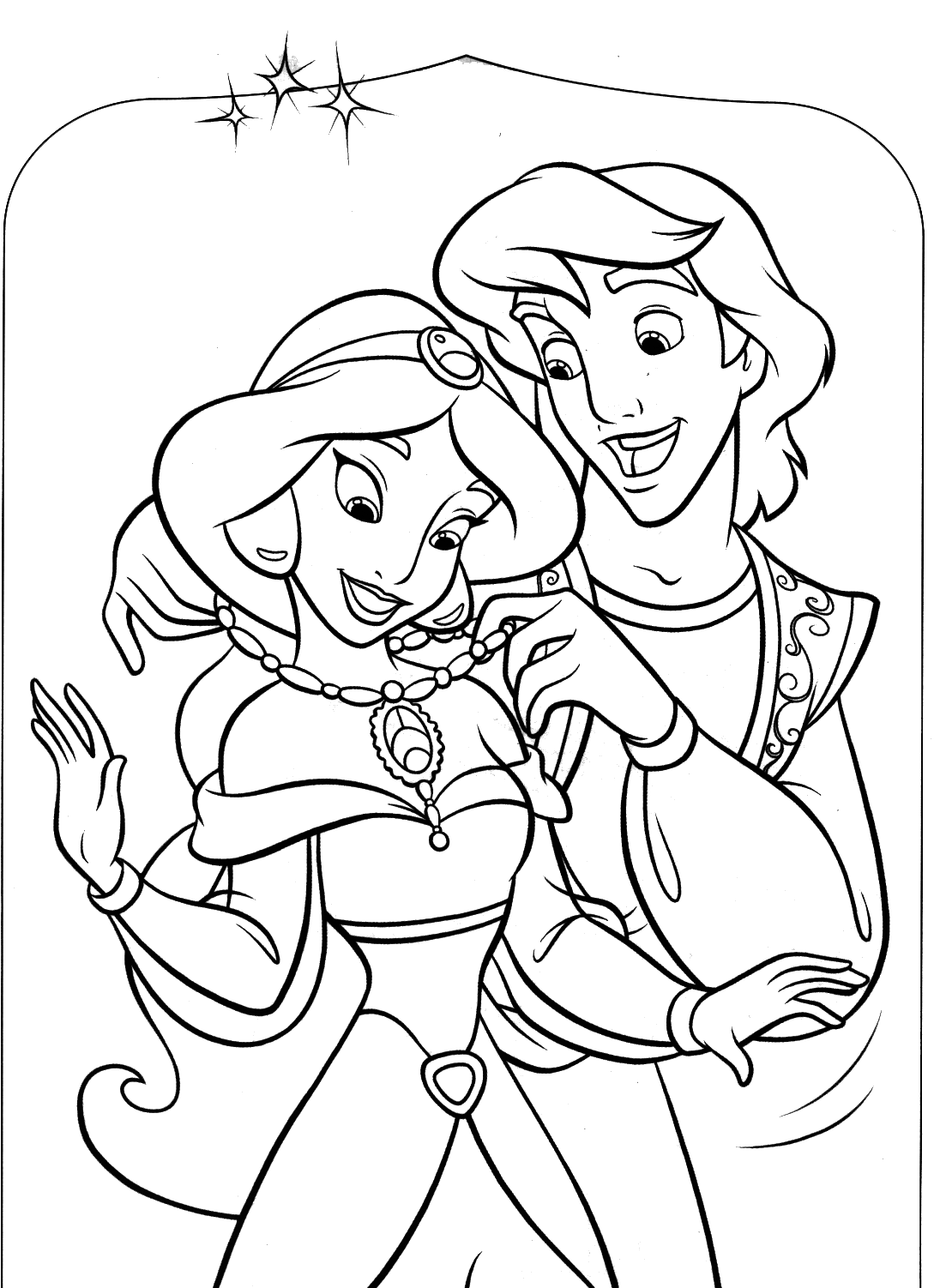 Download Jasmin - Free Colouring Pages