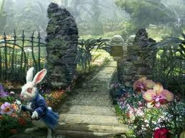 White rabbit Alice in Wonderland 2010 animatedfilmreviews.filminspector.com