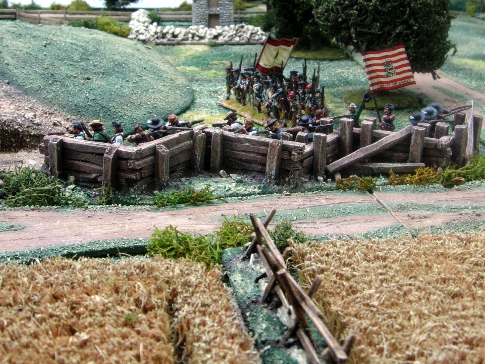 Wargaming with Silver Whistle The Battle of Bunker Hill (Breed's Hill)