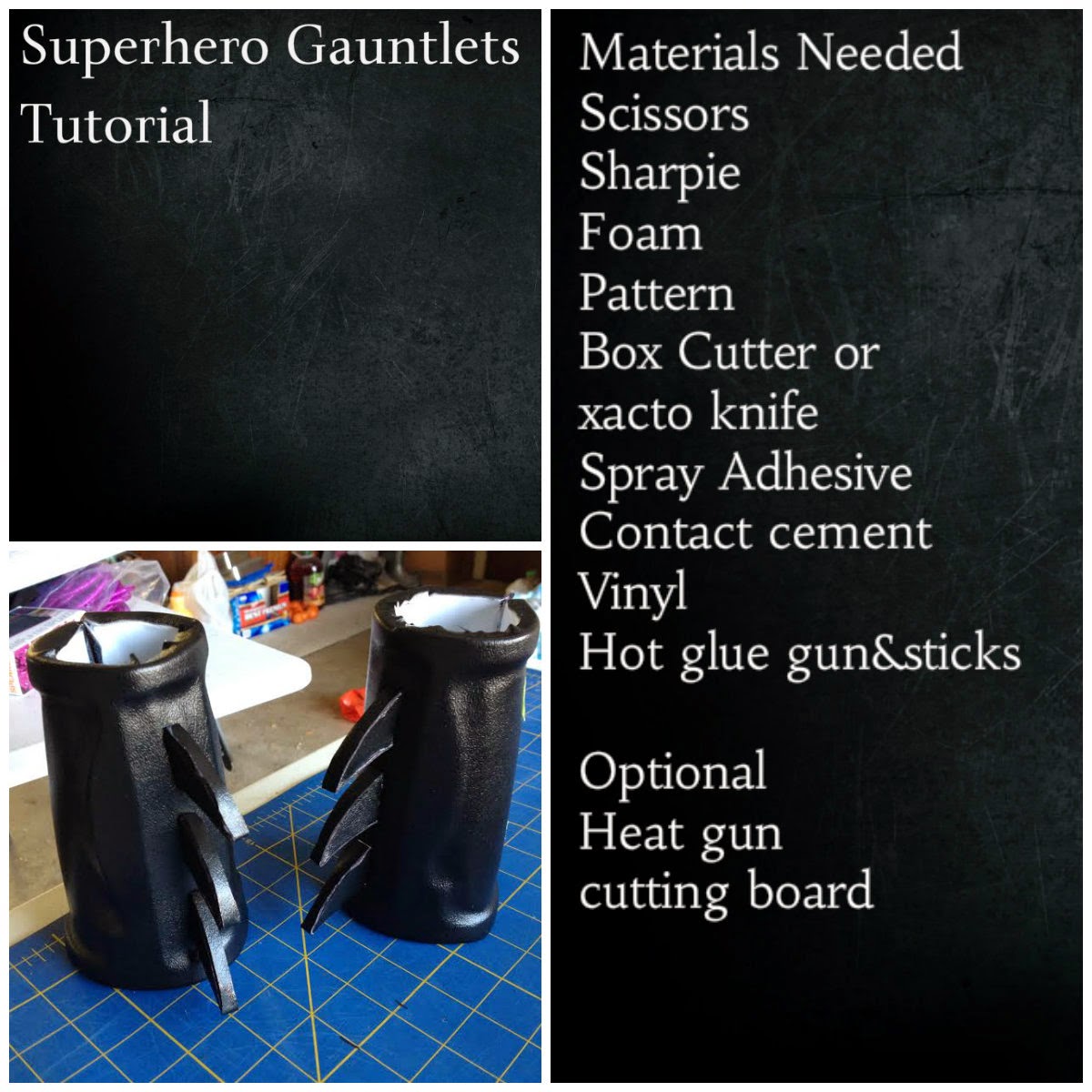 Aurora Hail Frost Cosplay Superhero vinyl Gauntlets Tutorial