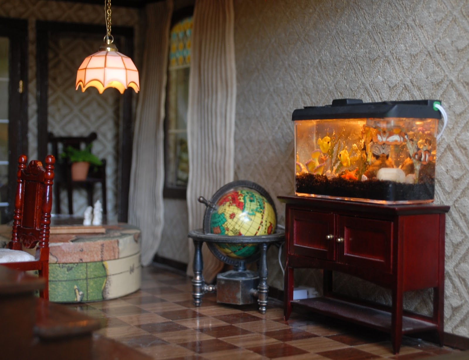 The Garfield Blog Garfield Manor photoshoot for American Miniaturist