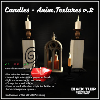 [Black Tulip] Script - Candles - Animated Texture v2