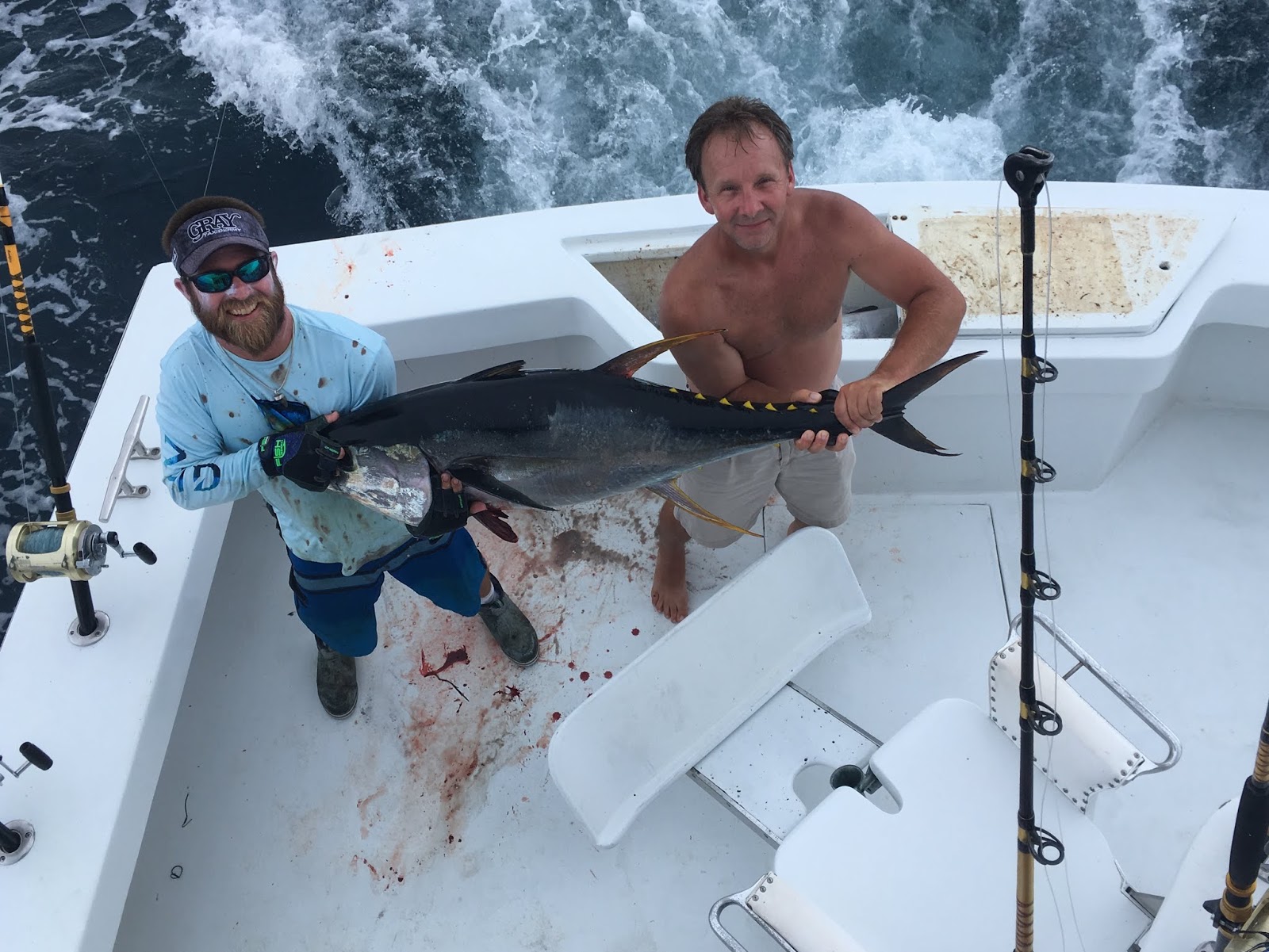 Outer Banks Fishing Charter Bigeye Tuna, Dolphin, and limit of
