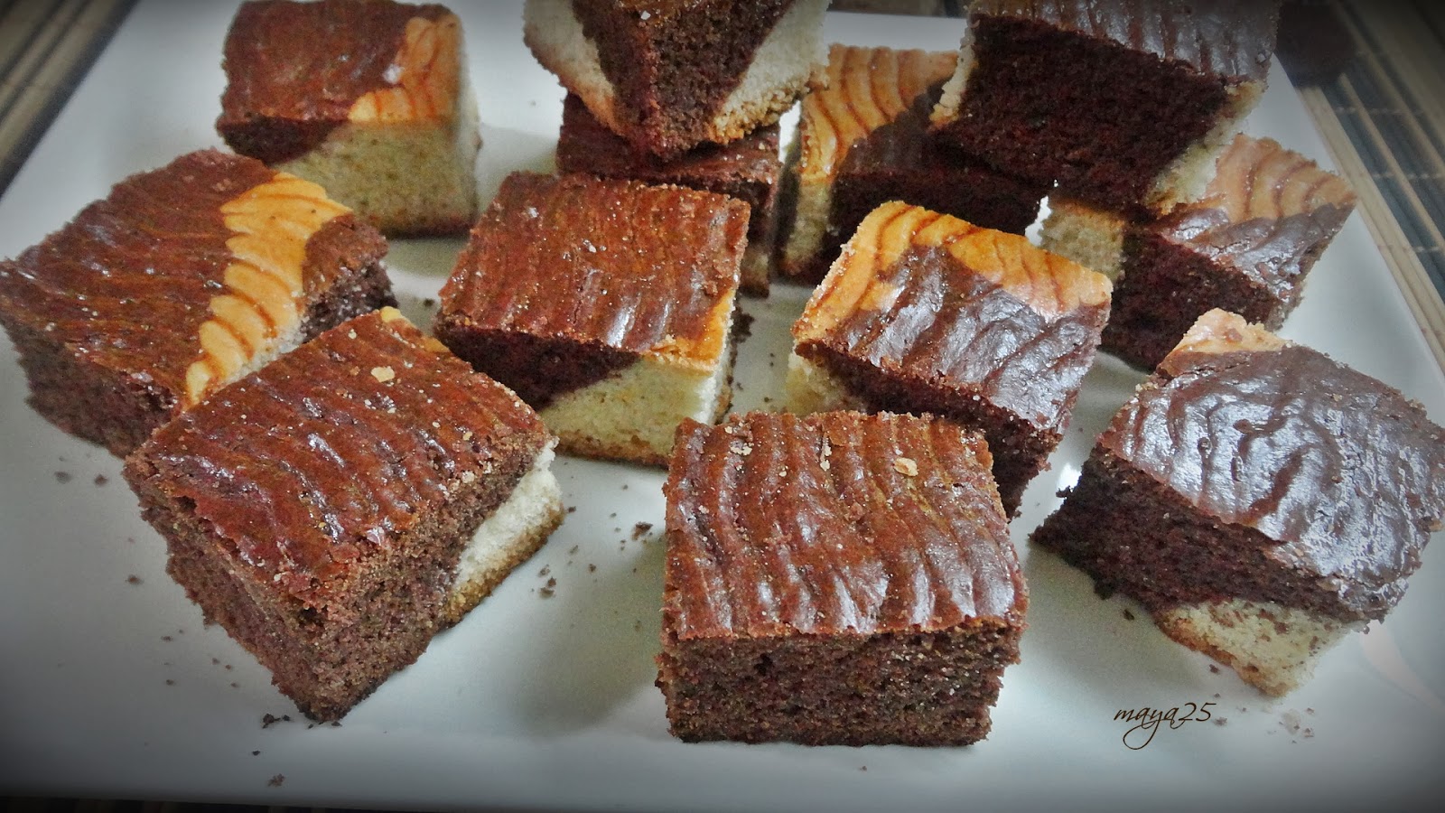 les recettes de maya Biscuits Cric,Crac,Croc, marbrés