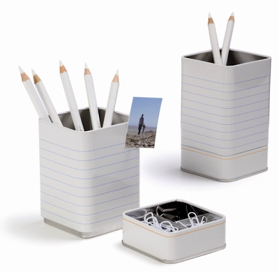 all-on-one pencil cup, paper clip holder, mini magnetic board