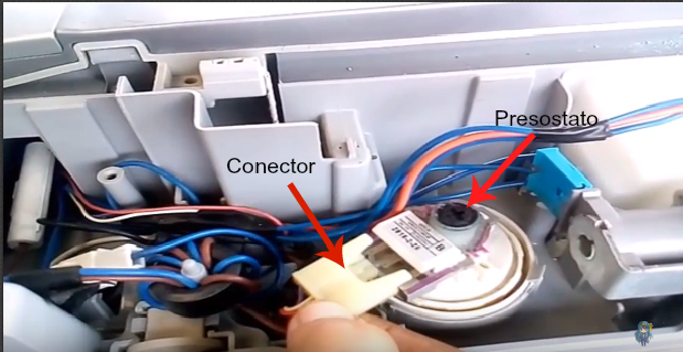 error pe lavadora lg