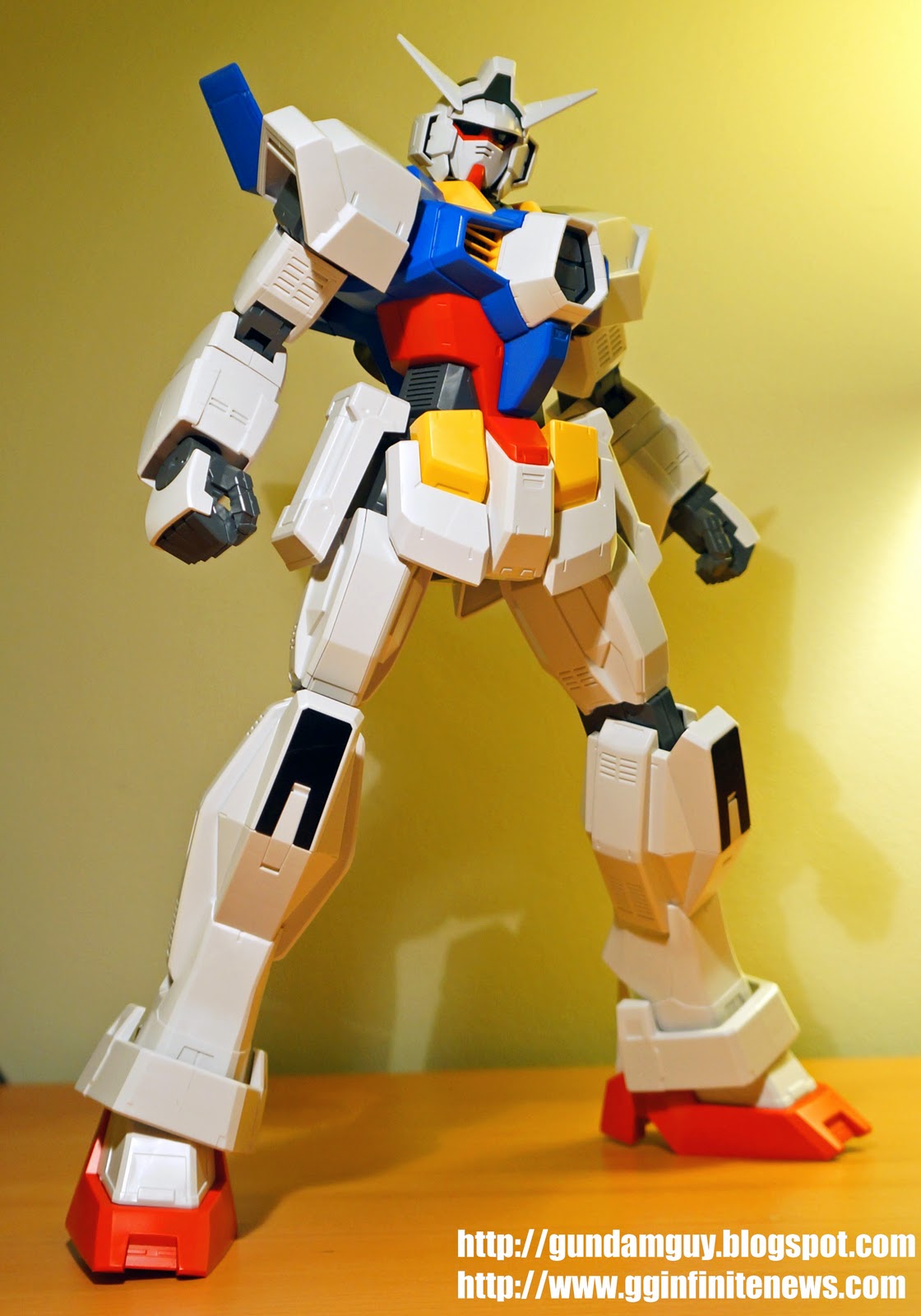 GUNDAM GUY 1/48 Mega Size Gundam AGE1 Normal Straight Build Images