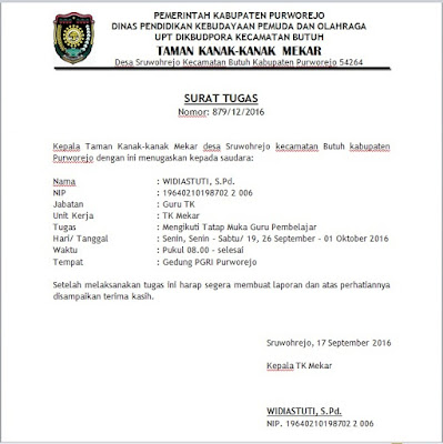 19+ Contoh surat dinas untuk guru terbaru terbaru