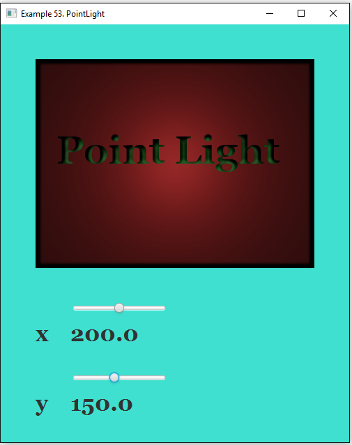 100 JavaFX Tutorials 53. Point Light