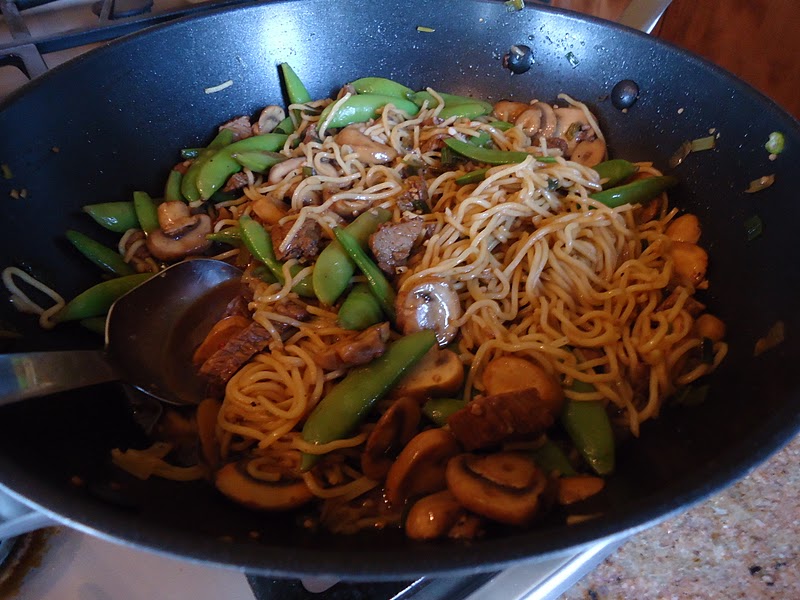 Pine Creek Style Beef Chop Suey with Noodles...