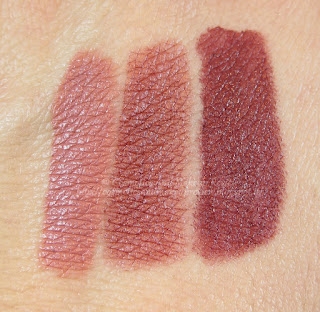 PuroBIO - All Over Lipstick n. 24, 25, 26 - swatches PuroBIO - All Over Lipstick n. 24, 25, 26 - swatches