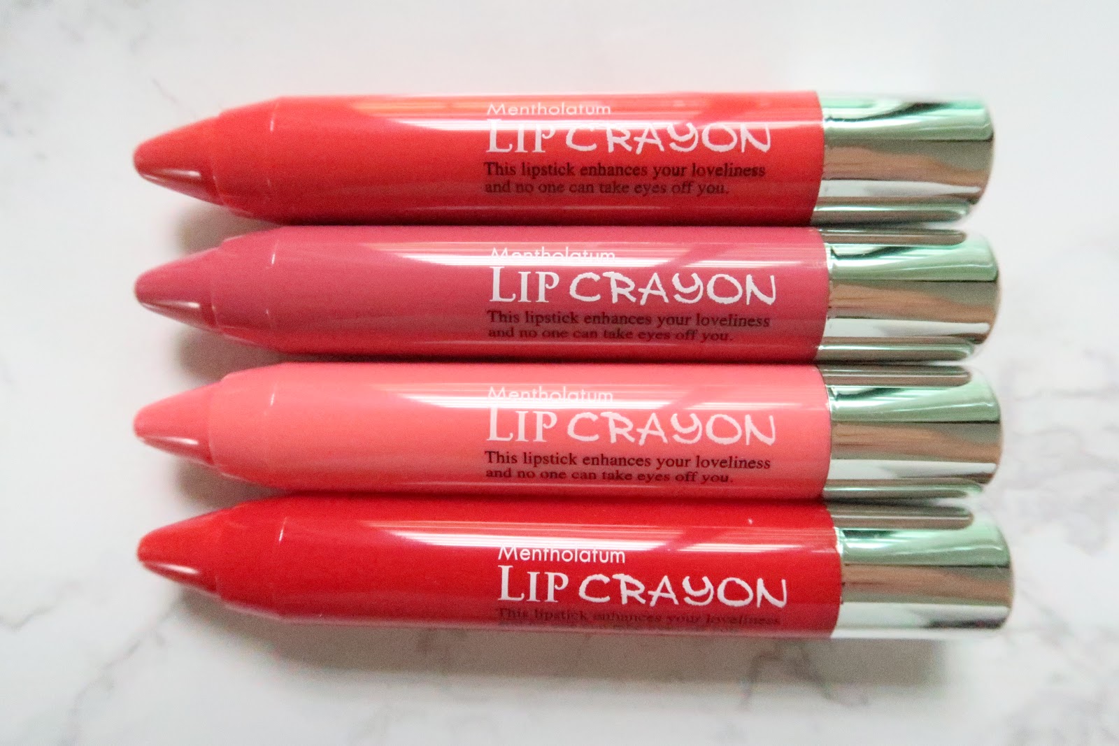 Mentholatum's New Lip Crayon Lip Balm Moisturises & Colours Your Lips