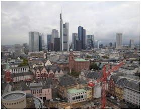 Frankfurt vista da torre da catedral