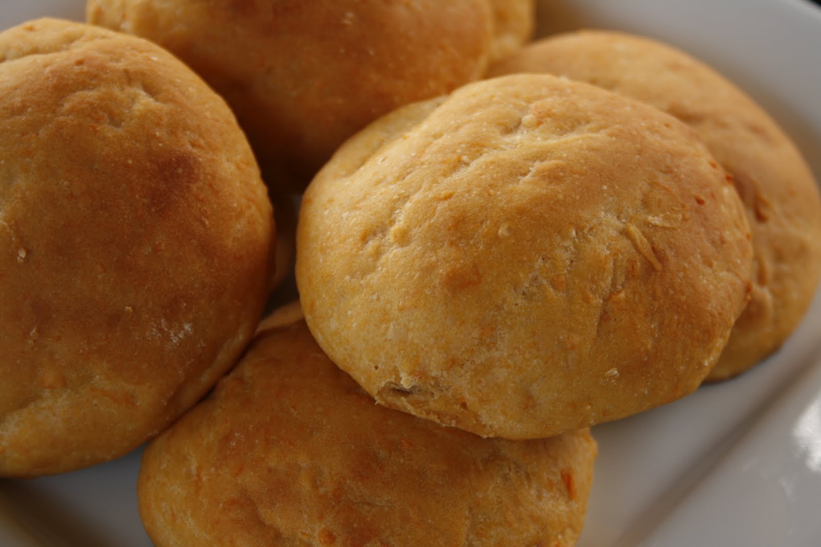 Laura's Sweet Spot No Knead Sweet Potato Rolls