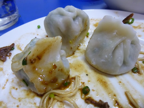 Steamed dumplings of Lan Zhou La Mien
