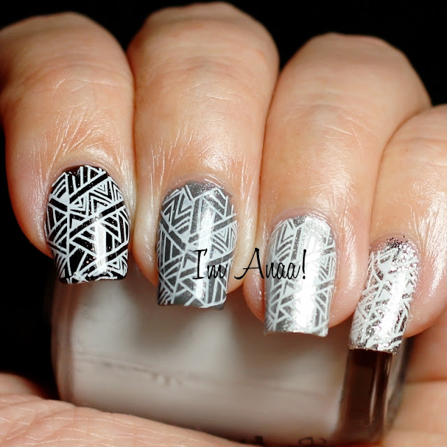 The New Black - Ombré Shades: Graffiti + Stamping