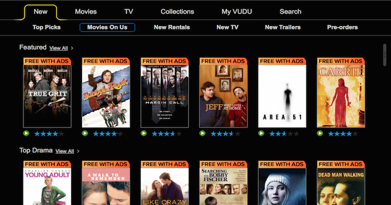 VUDU Movies On Us Watch Free Movies VUDU Movies On Us Watch Free Movies