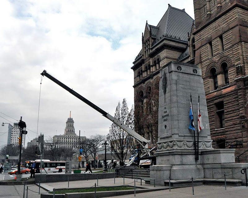 Toronto Grand Prix Tourist A Toronto Blog Menorah almost ready at