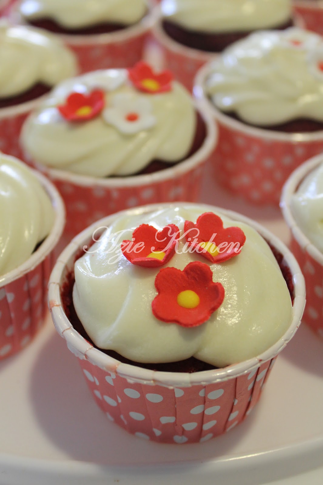 Resepi Cupcake Red Velvet Azie Kitchen - Wagon R Jateng
